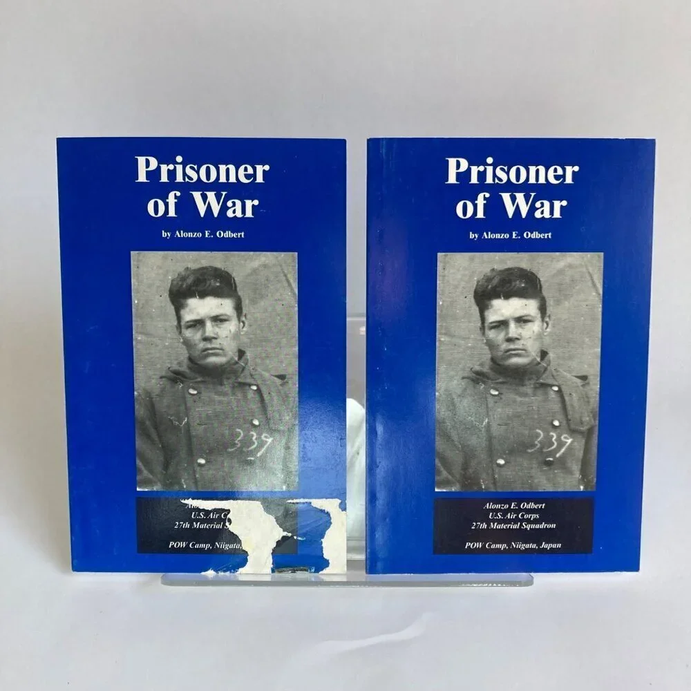 Lot 2 WWII Books: My Navy Experience 1943-1946 & Prisoner of War